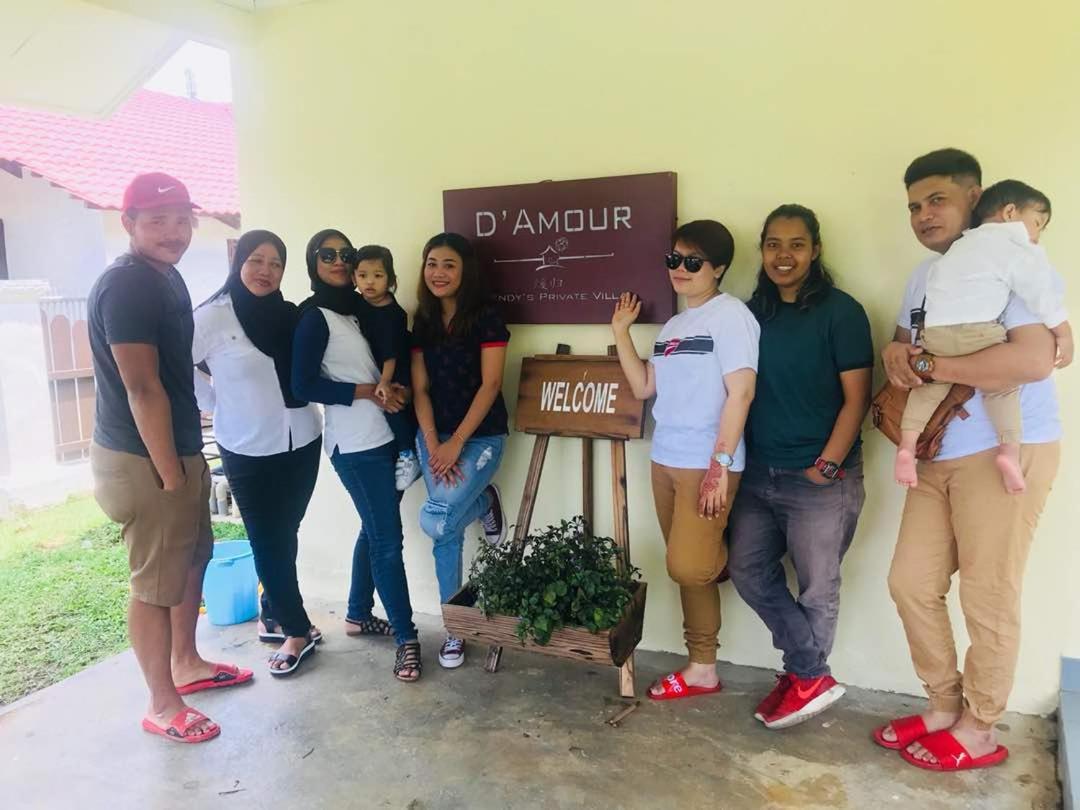 Melaka Afamosa Resort D'Amour Comfortable And Healing With Theater Projector Private Villa With Garden View Swimming Pool Seasonal Christmas Theme Екстер'єр фото